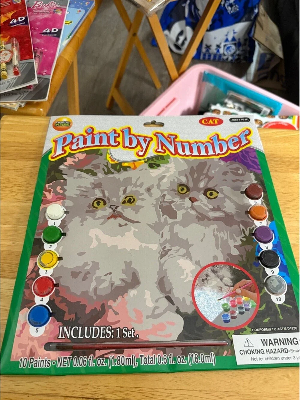 Creative Kids Cat Paint By Number